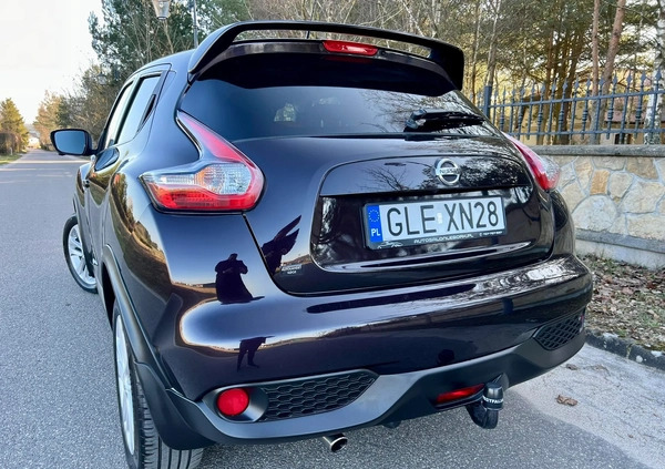 Nissan Juke cena 42900 przebieg: 167671, rok produkcji 2015 z Lębork małe 529